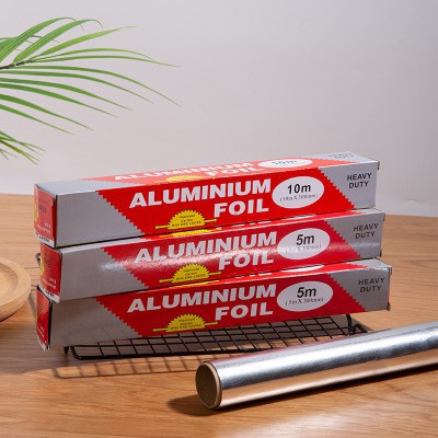 Giấy bạc nướng thức ăn, màng nhôm nướng thịt Aluminium Foil, bảo quản thực phẩm, cá BBQ