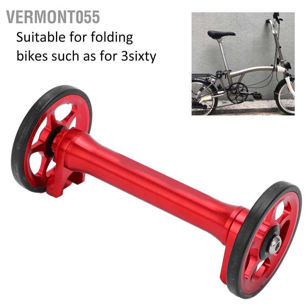 Có thể bán buôn Thanh mở rộng bánh xe dễ dàng Độ bền cao kéo dài đạp gấp bằng kính thiên văn nhẹ cho Brompton 3sixty Hàng giao ngayVermont055