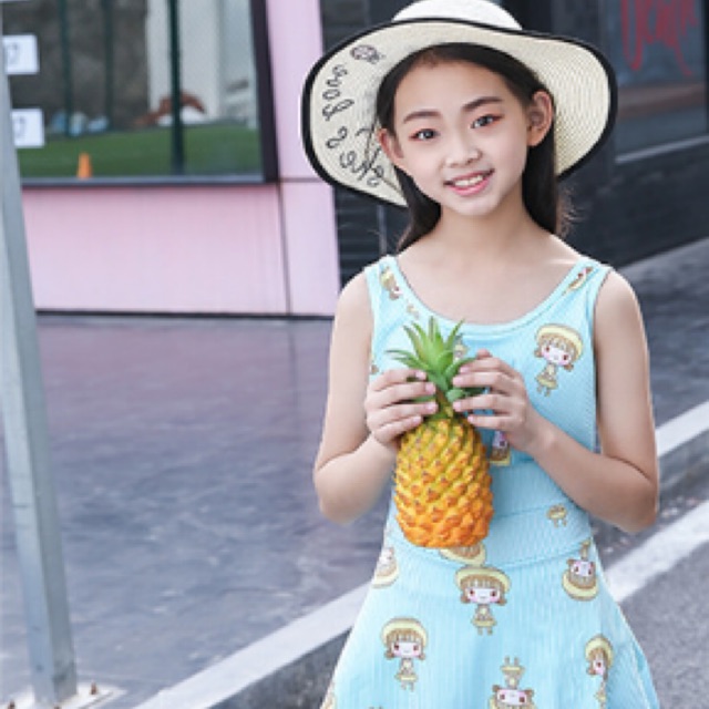 Bộ bơi trẻ em - xanh hoạ tiết