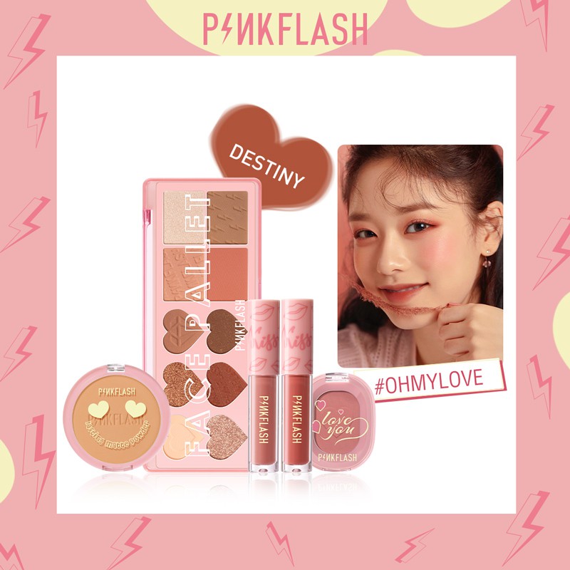 Bộ 5 Mỹ Phẩm Trang Điểm PINKFLASH Màu Lì Hợp Thời Trang Cho Nữ 200g | BigBuy360 - bigbuy360.vn