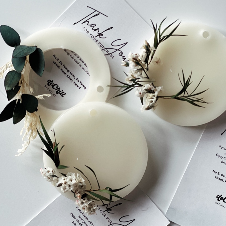 Sáp thơm phòng, tủ quần áo sáp khử mùi ẩm mốc an toàn hương thơm thư giãn tự nhiên