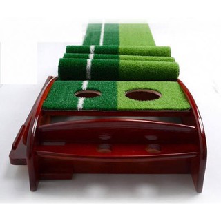 Thảm tập golf putting green gỗ