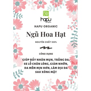 Bột Ngũ Hoa Hạt Nguyên Chất HaPu Organic