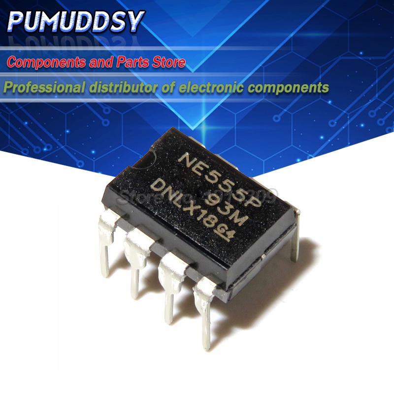 Set 10 Đồng Hồ Hẹn Giờ NE555 NE555P NE555N 555 DIP-8 TEXAS Chuyên Dụng