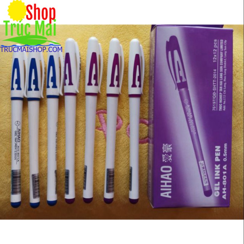 HỘP BÚT AIHAO CHỮ A 12 CÂY