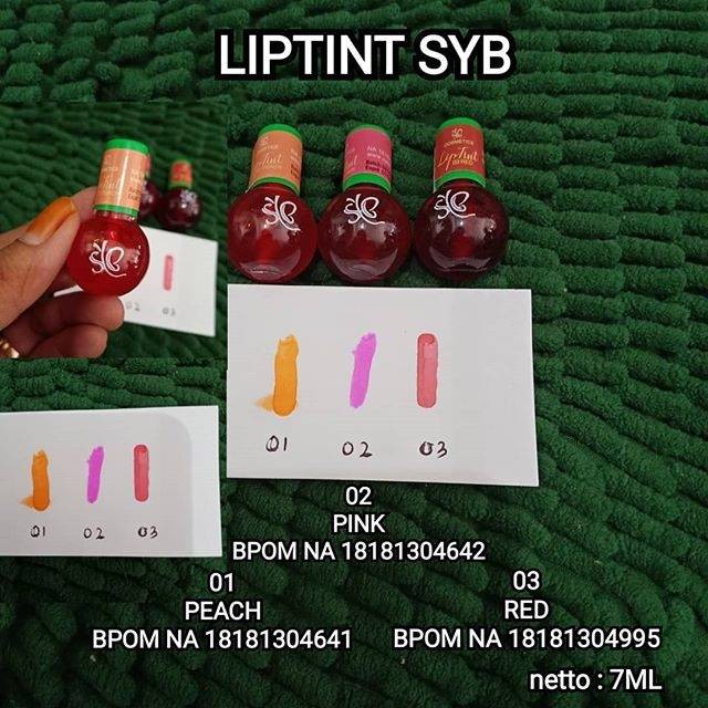 (hàng Mới Về) Son Tint Liptint Syb Lên Màu Chuẩn Đẹp | BigBuy360 - bigbuy360.vn
