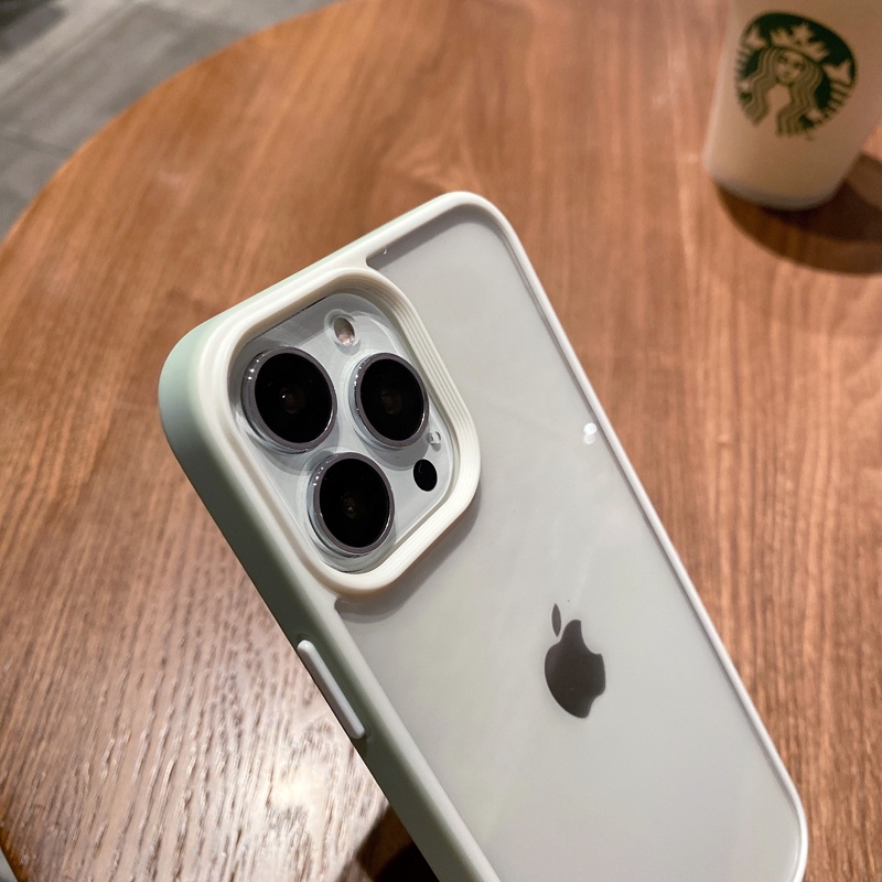 Ốp điện thoại cứng trong suốt chống sốc chống rơi dành cho iPhone 13 pro max mini 12 11 pro max | BigBuy360 - bigbuy360.vn