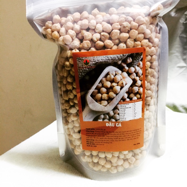 Đậu gà hữu cơ 1000gr