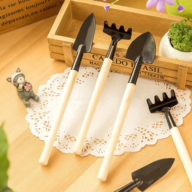 Set 3 món bộ dụng cụ làm vườn mini