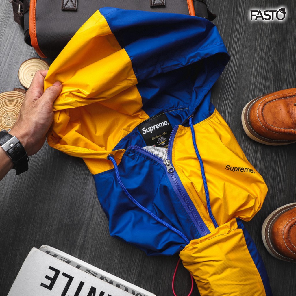 Áo khoác gió phối cao cấp - Thời trang nam FASTO