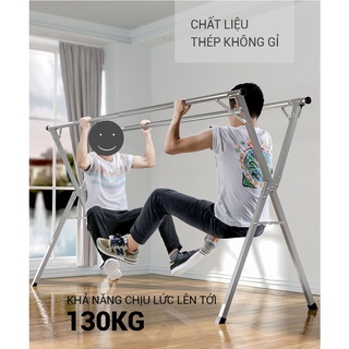 Sào Phơi Quần Áo inox 304 kalpen chữ x  Gấp Gọn Thông Minh Trong Nhà ngoài trời Đa Năng Kalpen hàng chất lượng dày nhất