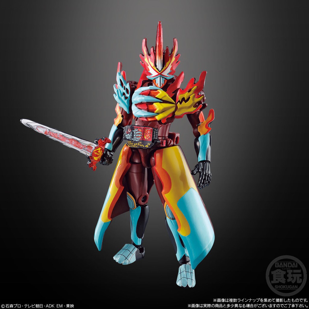 Mô hình SODO Kamen Rider Saber Primitive Elemental Dragon , Falchion , ZAIA , MetsubouJinrai