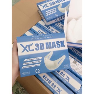 Khẩu trang 3D XL Mask Xuân Lai hộp 50 chiếc - Hàng chính hãng