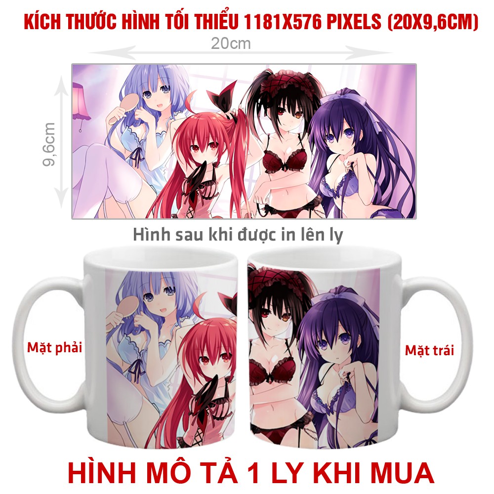 {24 Mẫu} Ly sứ in hình Anime Ma đạo tổ sư Cốc uống nước đẹp làm quà tặng đặc biệt giá trị và ý nghĩa