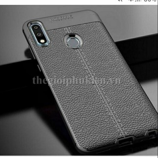 Ốp lưng Oppo realme 8/realme 8 pro/ Realme 3 /realme 3 pro dẻo vân da Auto Focus cao cấp ( Đen )