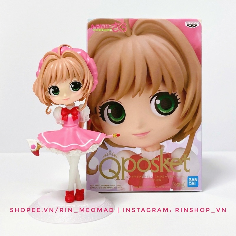 [BANPRESTO] Mô Hình Chính Hãng Cardcaptor Sakura: Clow Cards Arc - Q posket -Sakura Kinomoto-