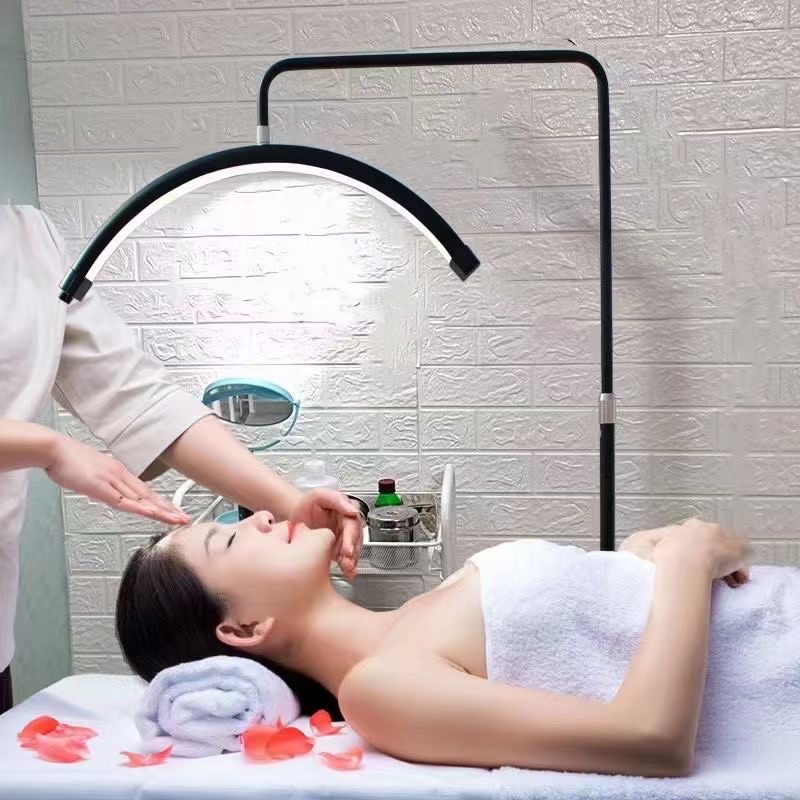 Đèn led livestream chụp ảnh Bán Nguyệt HD M8X cho spa makeup phun xăm, trang điểm bán hàng online