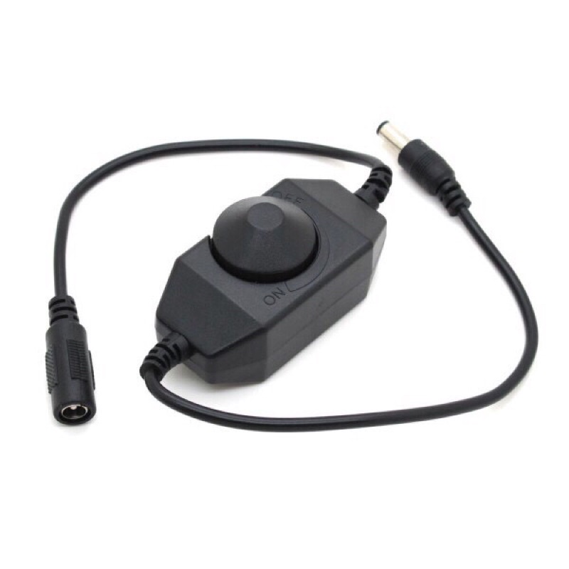 Công tắc điều chỉnh độ sáng bằng tay 12V DC PWM có nút cho ánh sáng dải LED
