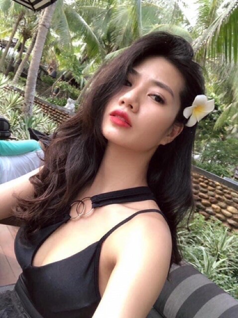 BiKiNi liền thân 1 vai phối khoen hàng sẵn [ Có Size]