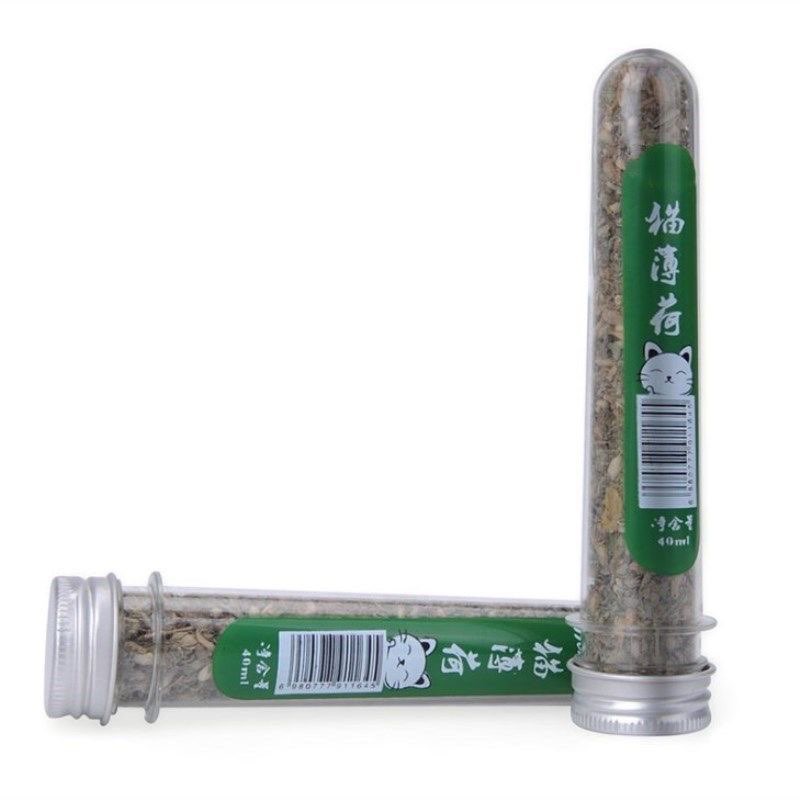 CỎ MÈO BẠC HÀ CATNIP DẠNG ỐNG 40ml - BAO PHÊ BAO ÊM CHO MÈO IU