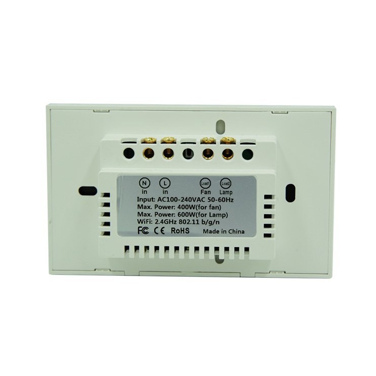 Công tắc Dimmer thông minh Wifi Tuya điều khiển đèn có Dimmer chỉnh độ sáng Đèn, Quạt