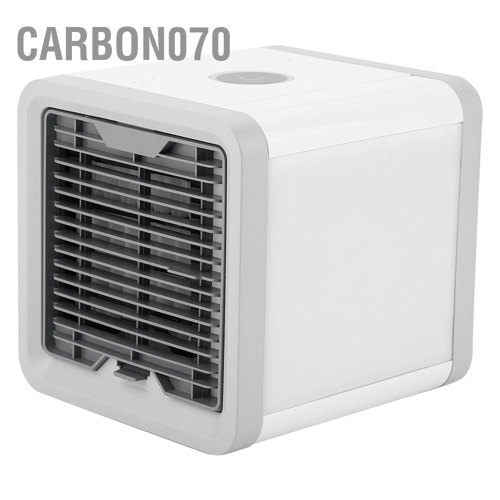 [Hàng HOT] Quạt Điều Hòa Mini - Máy Điều Hòa Hơi Nước  di động làm mát Với đèn LED đầy màu sắc【Carbon070】