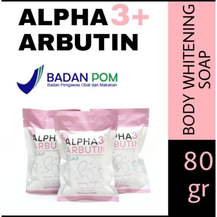 Alpha Arbutin Xà Phòng Làm Trắng Da 3 + Collagen Của Thái Lan