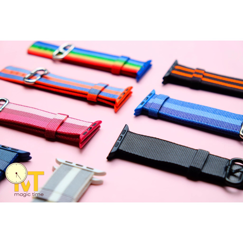 [GIÁ HỦY DIỆT] Dây Apple Watch Vải Woven Nylon