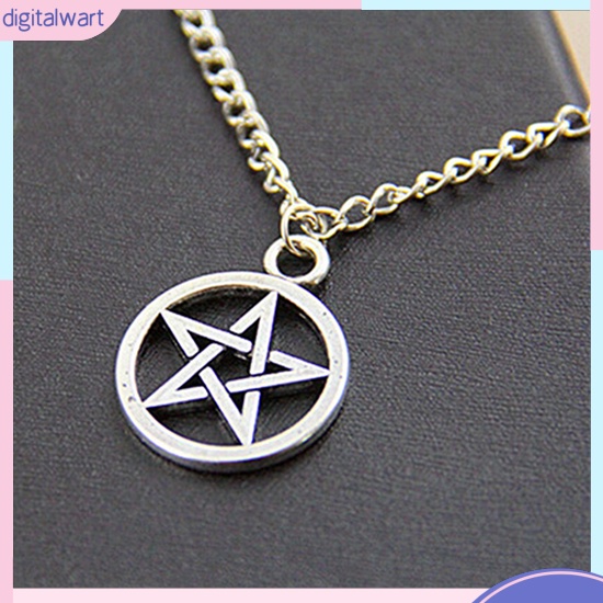 Dây chuyền hợp kim dài mặt ngôi sao năm cánh cá tính trẻ trung dành cho nam và nữ