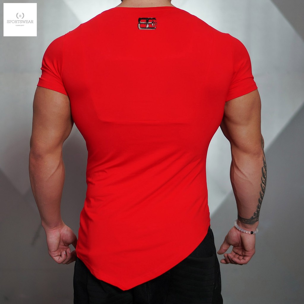 Áo tập gym thể thao tay ngắn Body Engineers Sportswear Concept khô thoáng thoải mái đàn hồi không bí hơi thời trang nam