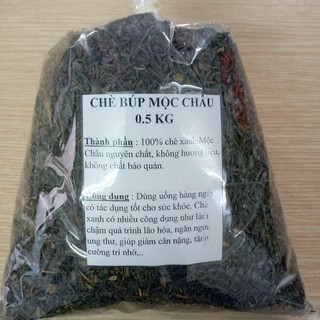 CHÈ BÚP MỘC CHÂU 500g - Chè ngon sạch từ cao nguyên Sơn La, hương vị thanh mát nhẹ nhàng cho quán trà chanh