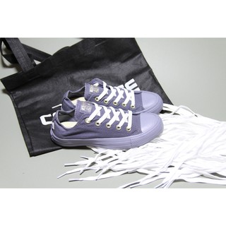 Giày Converse chính hãng classic thấp cổ vải xám CTVX26