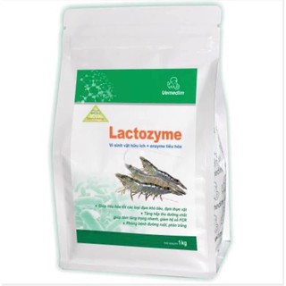 Vemedim Lactozyme tôm, hỗ trợ hệ tiêu hóa và hấp thu dưỡng chất cho tôm, gói 1kg