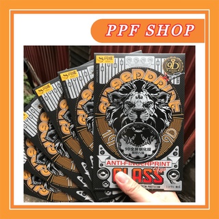 [NEW 2020] Kính Cường Lực Sư Tử Full Màn Trong Hạn Chế Vân Tay cho iPhone