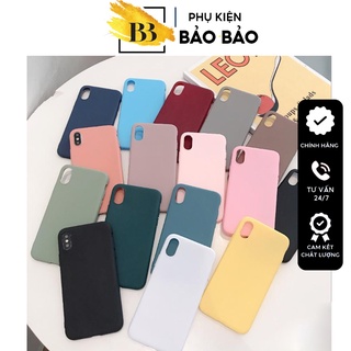 Ốp Lưng TRƠN DẺO 8 MÀU Dành Cho Các Dòng I Phone 6S/6P/7/8Plus