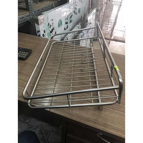 Kệ Inox Đa Năng Úp Chén, Treo Nồi