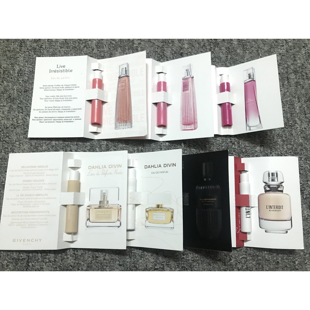 💥 Mẫu thử nước hoa nữ Gi.venchy