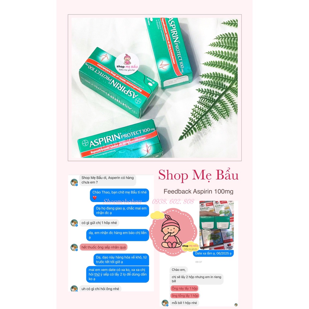 Phòng chống đột quy Áspirin.Protect.100mg