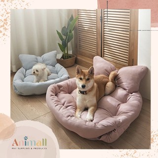 Đệm bệt hình nơ cho chó mèo - Đệm cho thú cưng