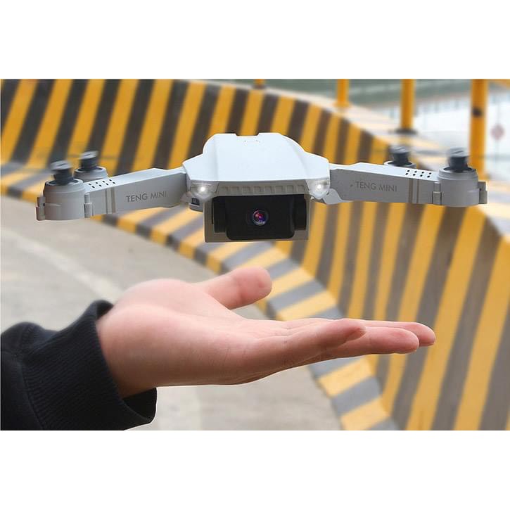 KÈM TÚI - Flycam mini Pro 4K, flycam giá rẻ gấp gọn, máy bay điều khiển từ xa kết nối truyền ảnh trực tiếp về điện thoại