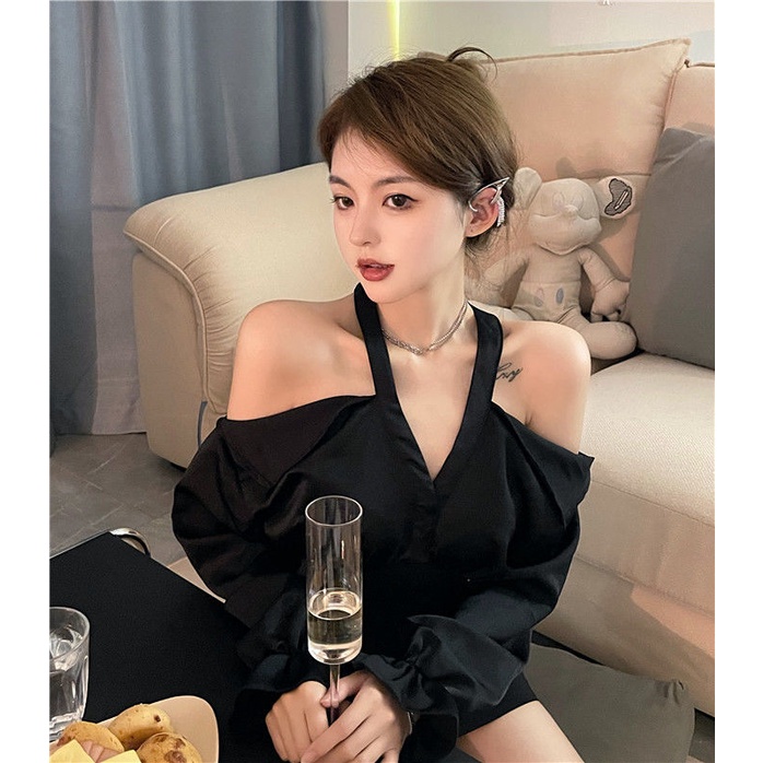 Đầm Ôm Tay Dài Phong Cách Mùa Thu Hàng Mới Dành Cho Nữ