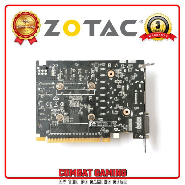 Card Màn Hình ZOTAC GTX 1050Ti 4GB Mini DDR5 ( NVIDIA GTX 1050 TI )