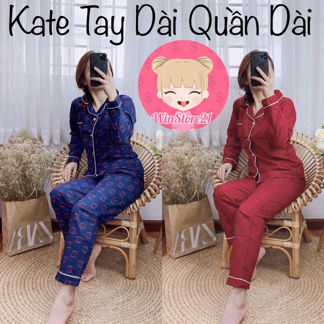 [Freeship đơn từ 0đ] (Freesize Kate) Đồ Bộ Pijama Kate TDQD ( P1 )
