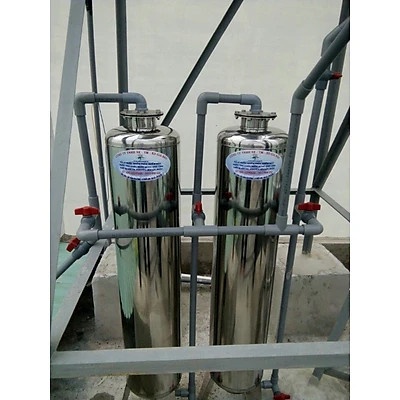 Hệ Thống Lọc Nước Inox 304: Phi  220mm và 250mm- Dùng Van Mặt Bích  - Đơn Giá/ 1 Cột
