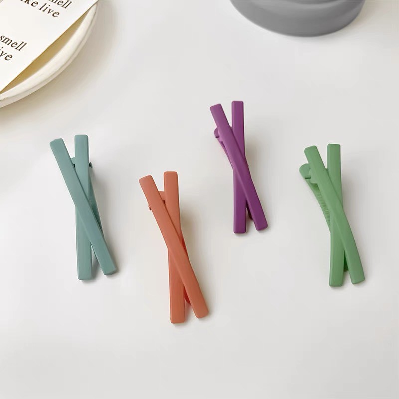 Cặp tóc cho bé hình chữ X nhiều màu xinh xắn KT22