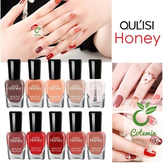 Sơn móng tay lột Honey OULISI SET 10 chai x 5ml
