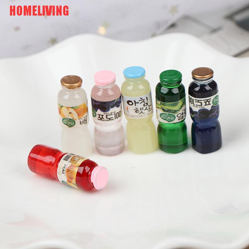 Set 5 Bình Nước Mini Tỉ Lệ 1: 12 Trang Trí Nhà Búp Bê