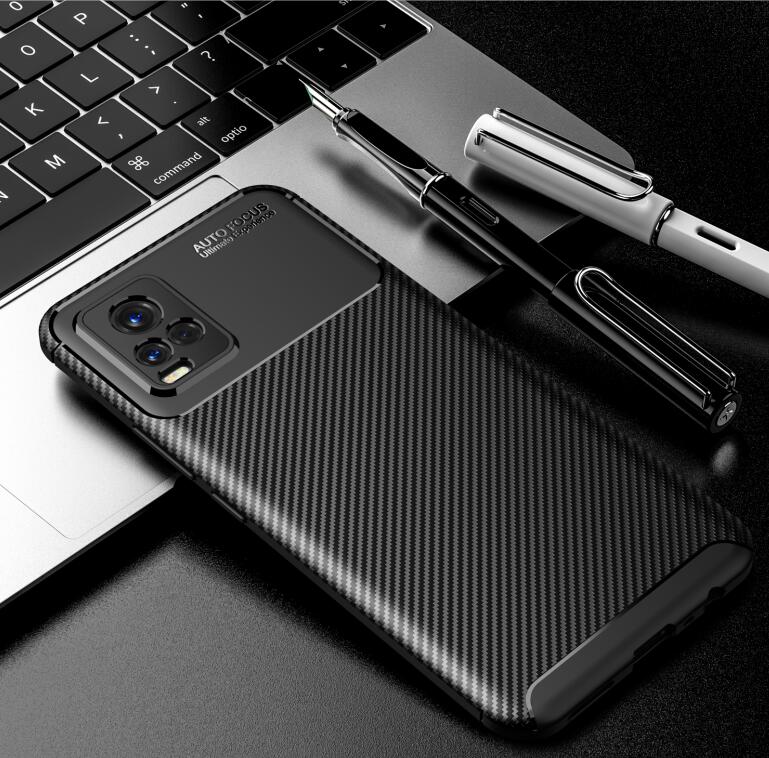 Ốp Lưng Sợi Carbon Chống Sốc Sang Trọng Cho Vivo V20
