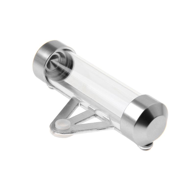 Giá Đỡ Dạng Ống Kích Thước 11x3cm Màu Bạc Dành Cho Xe Máy Scooter Quad Moped