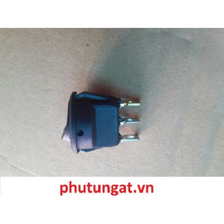 Công tắc đen có đèn led màu xanh/ đỏ